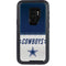 NFL Dallas Cowboys White Striped Otterbox Defender Galaxy Skin